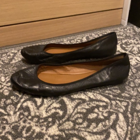 Lucky Brand | Leather Ballet Flats - Picture 3 of 7